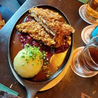 Knusperschnitzel at DILL Vegan Gastronomie in Augsburg