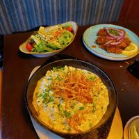 Käsespätzle at DILL Vegan Gastronomie in Augsburg