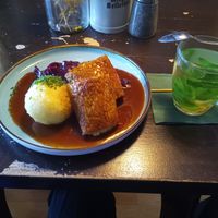 Tempeh roulades at DILL Vegan Gastronomie in Augsburg