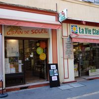 Store front at La Vie Claire in Aix-en-provence