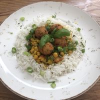 Kichererbsen Curry  at Neumannmühle Berghütte & Wirtshaus in Sebnitz