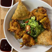 Vegan samosa  at Tandoori Bites in 100 Mile House