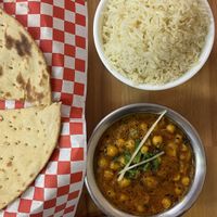Vegan chana masala  at Tandoori Bites in 100 Mile House
