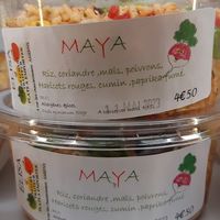 Delicious vegan Maya salad! at ELISA in Amiens