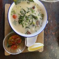 Soup (made vegan by request) at Mali Thai in Olon