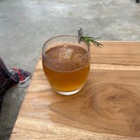 Green tea   at Mali Thai in Olon