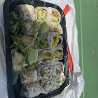 Oshigo, tofu and avocado, cucumber rolls   at Yukiyama in Pittsburgh