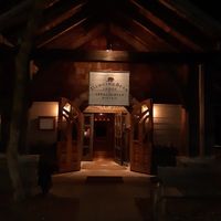 Entrance at Dancing Bear Appalachian Bistro in Townsend