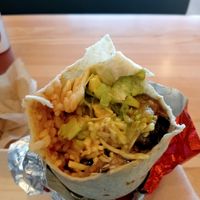 Mexi Cali burrito with guacamole at Mad Mex in Cameron Park