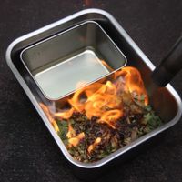 Smoked broth at Zero Waste Kyoto in Kyoto