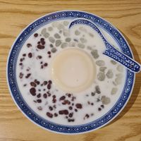 Tofu Pudding with Red Beans at Zhao Desserts in Kuala Lumpur