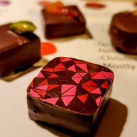 Super cute designs at Cacao Chemistry Chocolatier and Patisserie in Colorado Springs