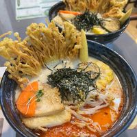 ramen at 旭麥蔬食拉麵 Vegan Raman in Taichung