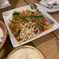 pad thai with vegetables  at Mango Tree Cafe - SM North in Quezon City