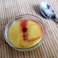 Fruity dessert at K 41 in Augsburg