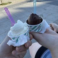Yuzu and chocolate   at Ice Dreams in Mallorca