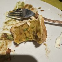 VEG SAMOSA! (highly recommend)  at Ristorante Indiano Crown of India in Florence
