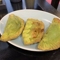 Vegan Yuba gyoza  at Azuma in Nikko