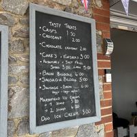Menu  at The Babbacombe Beach Cafe  in Torquay