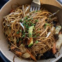 Noodles with tofu at Pattaya in Le Havre