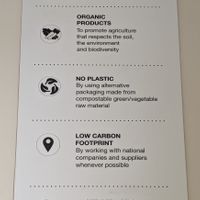 sign at Wild & The Moon - West in Amsterdam