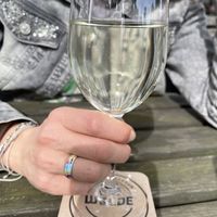 Weißweinschorle  at Rheinterrassen in Mannheim