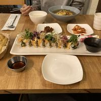 California Rolls & Tempura at Vegan Insa - 비건인사 in Seoul