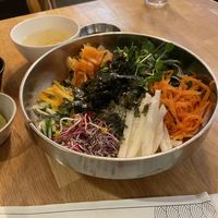 Spicy buckwheat noodles  at Vegan Insa - 비건인사 in Seoul
