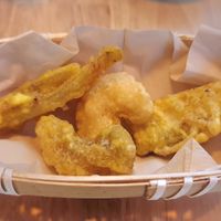 tempura - close-up at Vegan Insa - 비건인사 in Seoul