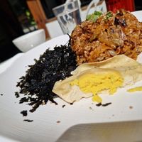 Egg Fried Kimchi Rice at Vegan Insa - 비건인사 in Seoul