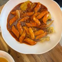 Tteokbokki at Vegan Insa - 비건인사 in Seoul