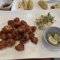 Vegan chicken  at Vegan Insa - 비건인사 in Seoul