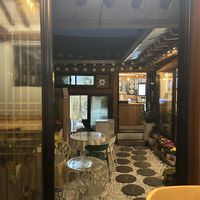 Courtyard view  at Vegan Insa - 비건인사 in Seoul