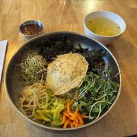 Vegan bibimbap  at Vegan Insa - 비건인사 in Seoul