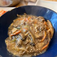 Vegan Bulgogi rice at Vegan Insa - 비건인사 in Seoul