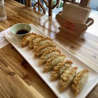 Fried dumplings   at Vegan Insa - 비건인사 in Seoul