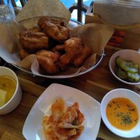 Fried chicken at Vegan Insa - 비건인사 in Seoul