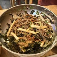 Buckwheat cold noodle saladd  at Vegan Insa - 비건인사 in Seoul