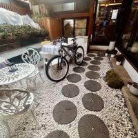 Outside seating  at Vegan Insa - 비건인사 in Seoul