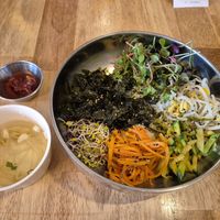 Gluten free bibimbap. at Vegan Insa - 비건인사 in Seoul