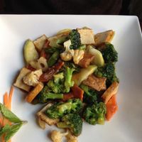 tofu delight at Veggie Fun in Providence