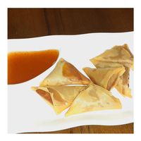 Vegetable Samosas at Veggie Fun in Providence