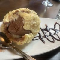 Chocolate fried ice cream  at Veggie Fun in Providence