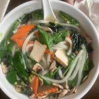 Udon soup  at Veggie Fun in Providence