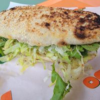 Vegan secret sandwich at Bordo in Marfa