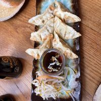 Vegetable gyoza  at Soya in Vienna