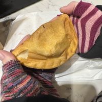 Vegan empanada   at Manotas Organics & Latin Foods in Toronto