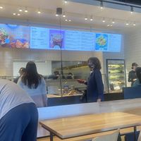 Counter  at CAVA in Winter Park