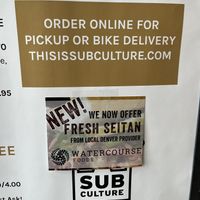 Seitan from watercourse   at Sub-Culture in Denver