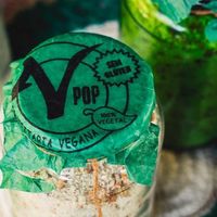 Farofa crocante at Vpop Vegan in Londrina